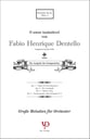 O amor inabalvel Op. 2 Orchestra sheet music cover